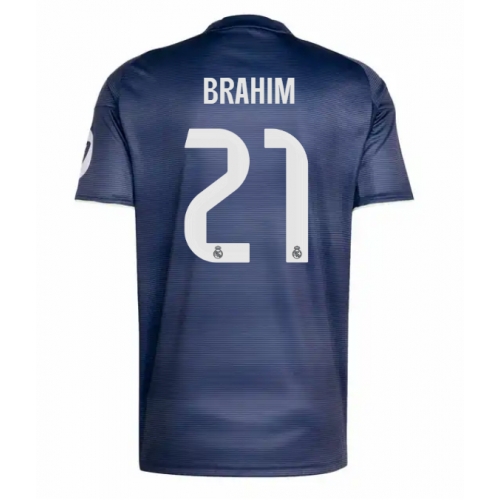 Billige Fotballdrakt Real Madrid Brahim Diaz #21 Replika Bortedrakt 2025-26 Kortermet Billige Fotballdrakt Real Madrid Brahim Diaz #21 Replika Bortedrakt 2025-26 Kortermet